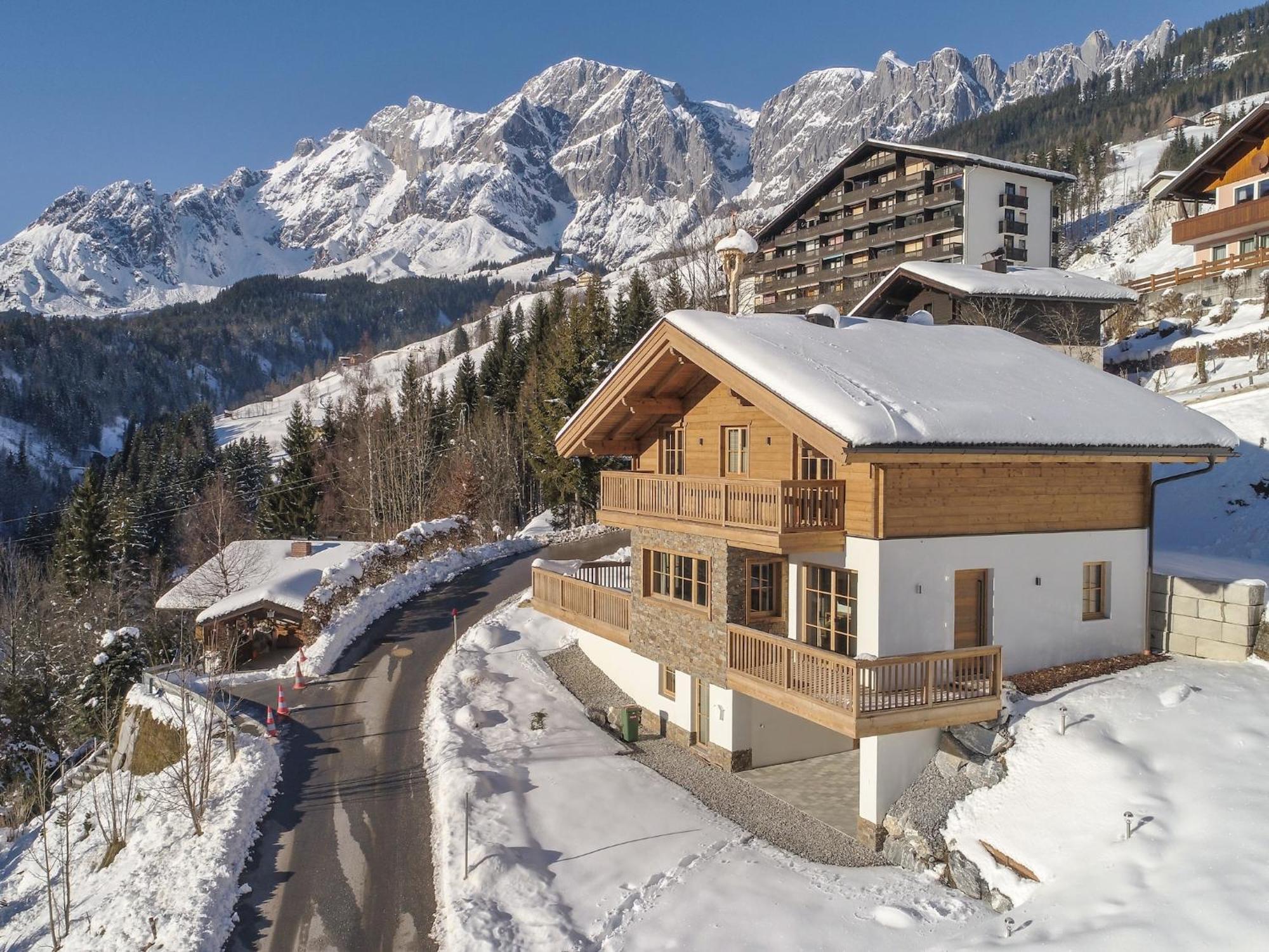 Superbly Located Premium Chalet With Sauna Mühlbach am Hochkönig Eksteriør bilde